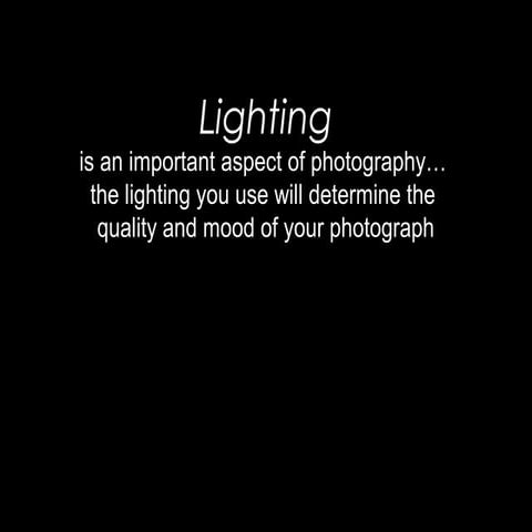 Lighting 
