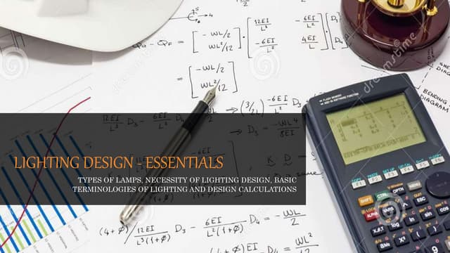 Lighting Design - Theory and Calculations