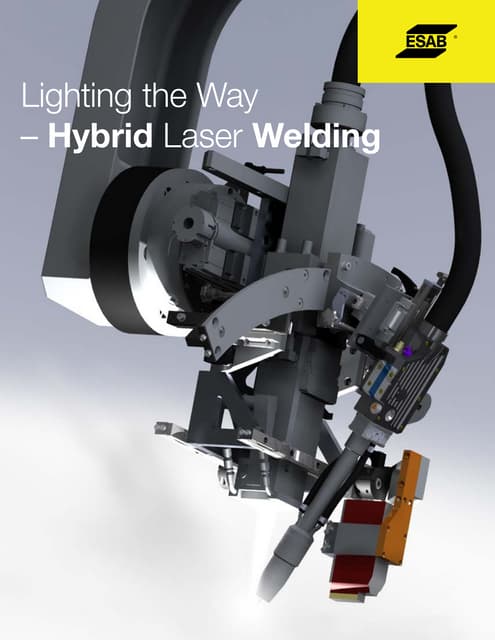Lighting the-way: ESAB hybrid-laser-welding
