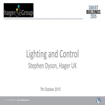 Lighting and control
