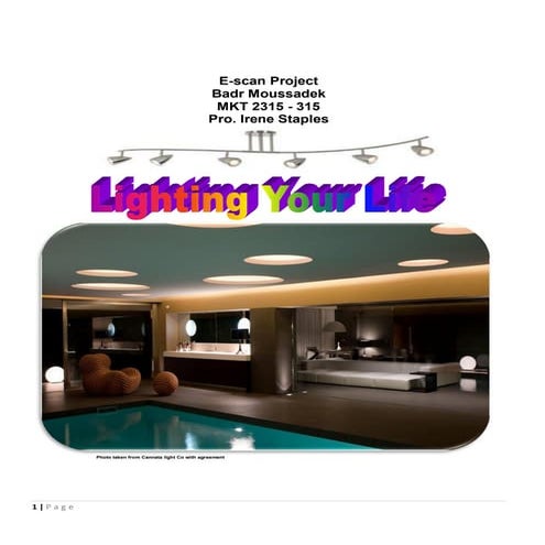 Lighting design for home & business