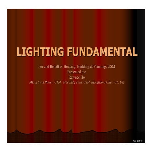 Lighting Presentation Rev2