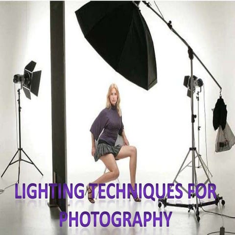 Lighting techniques for photography