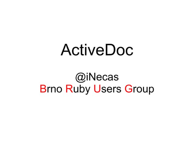 ActiveDoc