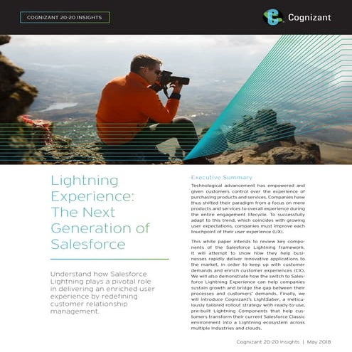 Lightning Experience: The Next Generation of Salesforce