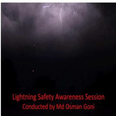 Lightning Safety Awareness by Osman Goni | PDF