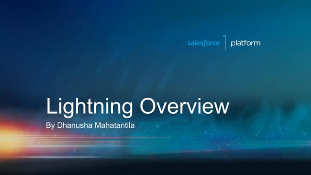 Lightning overview