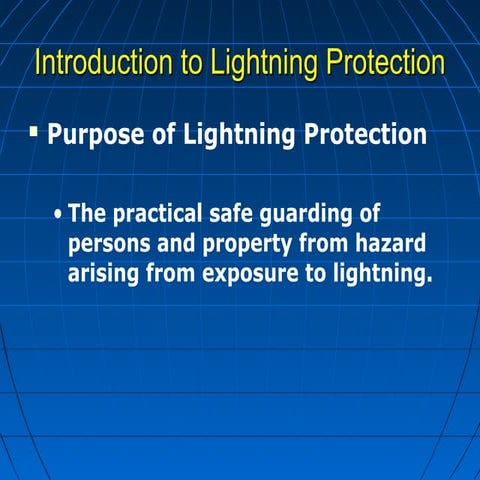 Lightning protection