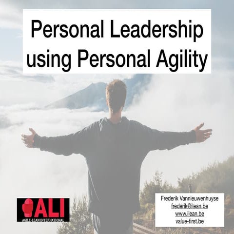 Lightning Talk - Personal Agility
