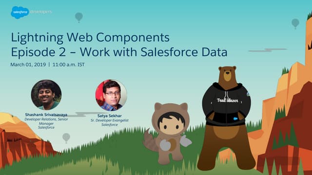 Lightning web components   episode 2- work with salesforce data