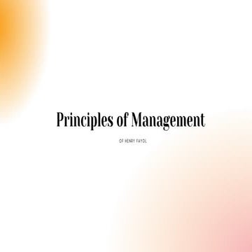 class 12 principle of management | PDF