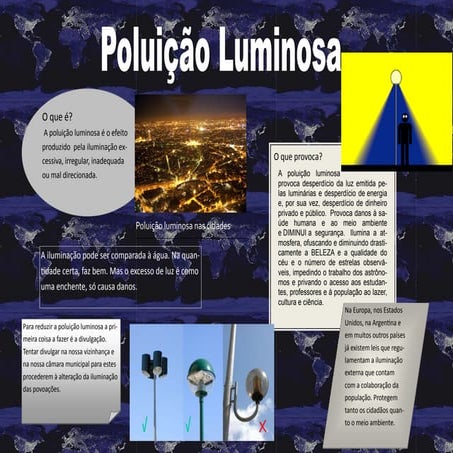 Poluição luminosa