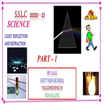 NCERT SCIENCE CLASS 10 LIGHT