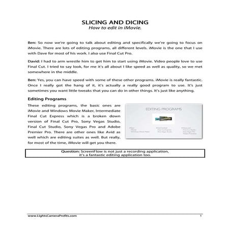 Editing Web Video Content Made Easy