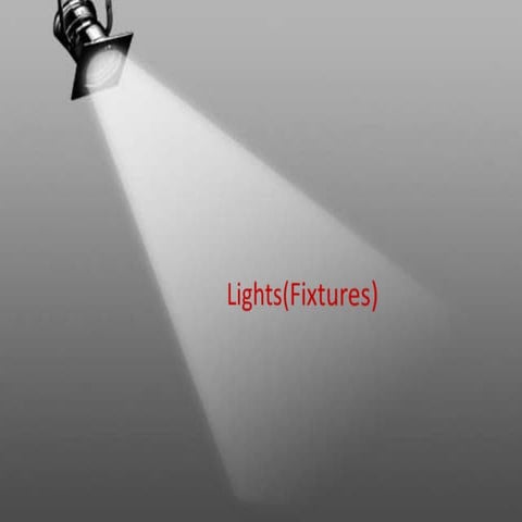 Lights(fixtures) by martand kulkarni