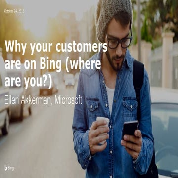 Lightspeed connect- Ellen Akkerman - Bing - ‘Jouw doelgroep zit op Bing, waar...