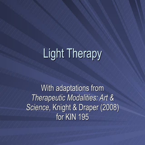 Light Therapy