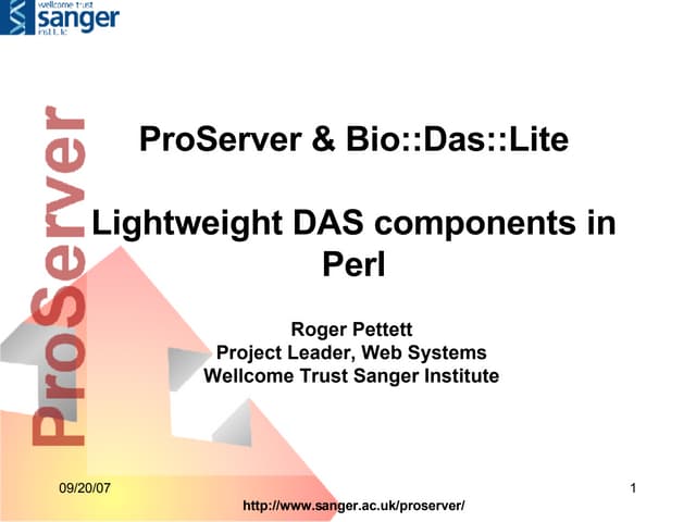 Lightweight DAS components in Perl