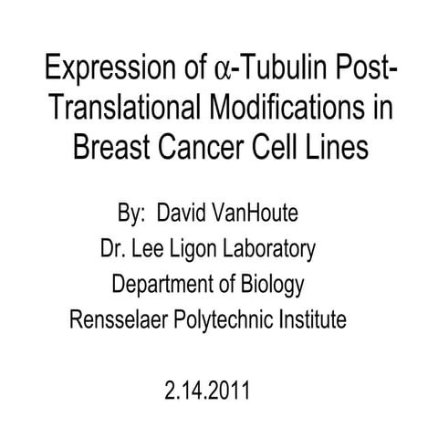 Ligon Lab Presentation New