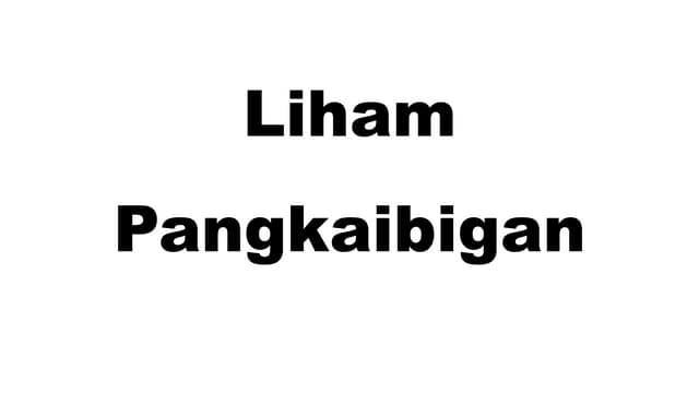 Mga uri ng liham | PPTX