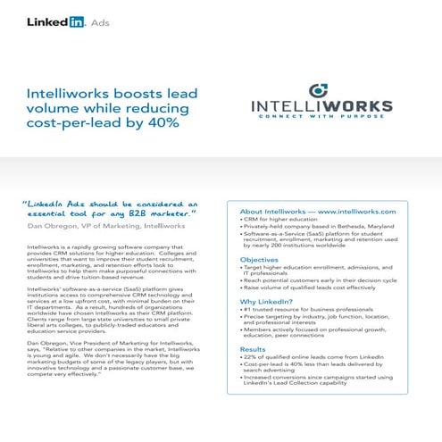 LinkedIn Ads Case Study