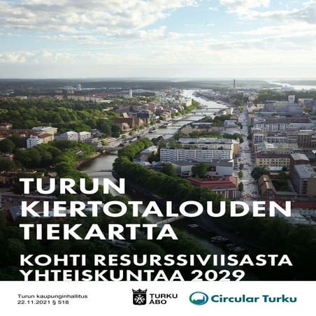 Turun kaupungin tiekartta