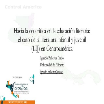 Hacia la ecocrítica en la educación literaria: el caso de la literatura infan...