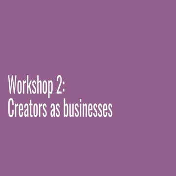 Li Jin - Creator Economy Course - Workshop 2 - Creator Monetization