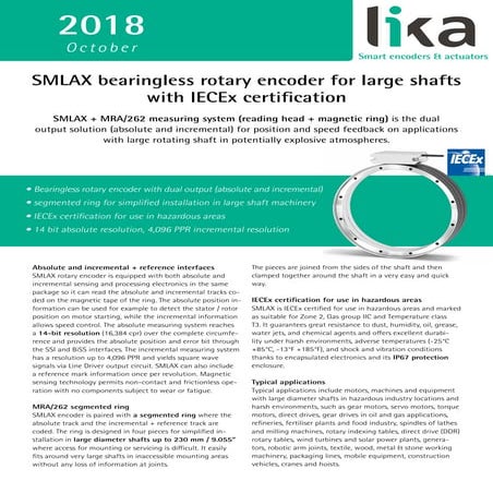 Lika Electronic October 2018 Newsletter in English