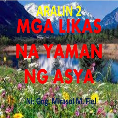 Likas na yaman ng asya