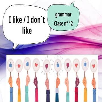 curso de ingles con el tema like and dislike.pptx