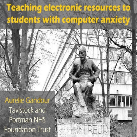 Teaching electronic resources to students with computer anxiety