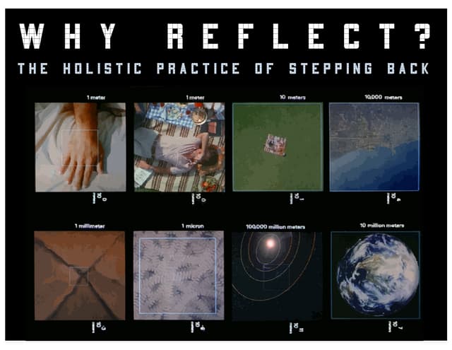 Why Reflect? The Holistic Practice of Stepping Back. 
