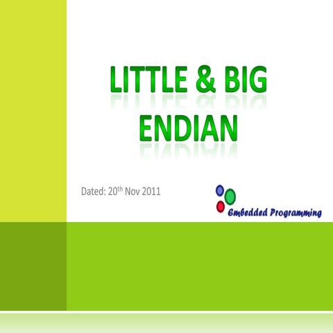 Lil endian.ppt