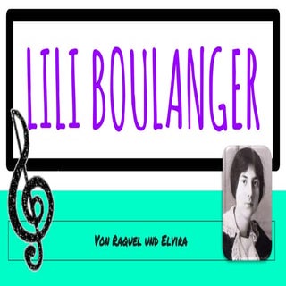 Lili boulanger elvira y raquel korr...