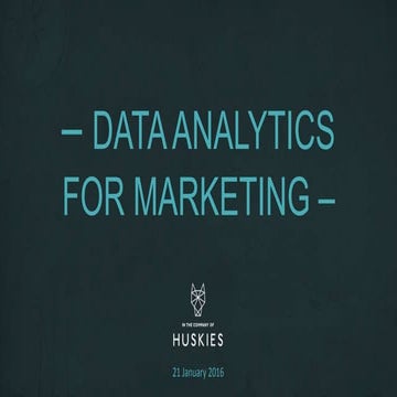 OMiG Digital Summit 2016 - Lillian Gallagher  - In the Company of Huskies