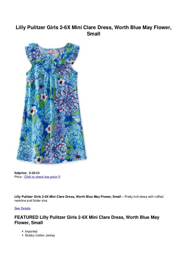 lilly pulitzer clare dress