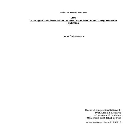 Learning technology - Irene chiarolanza