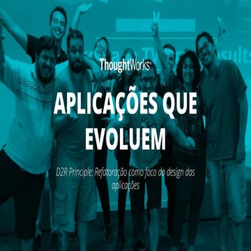 Fábio Lima Santos - Desenhando aplicações que evoluem