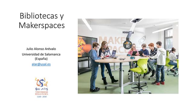 Makerspaces y bibliotecas 