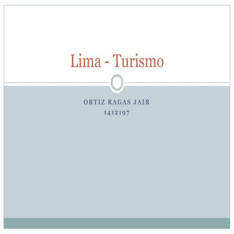 Lima   turismo