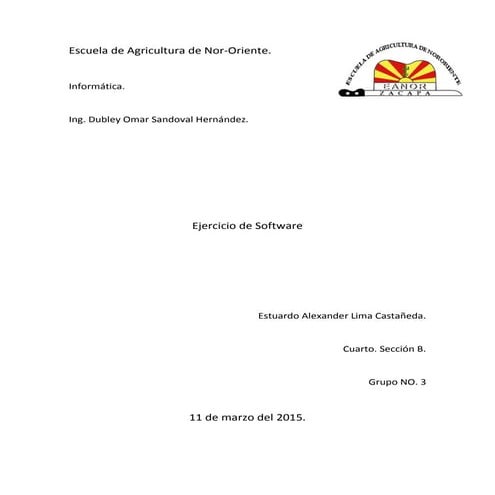 Lima castañeda ejercicio de foftware