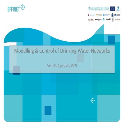 Modelling & Control of Drinkable Water Networks