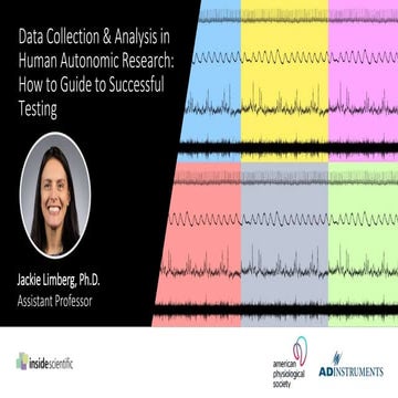 Data Collection & Analysis in Human Autonomic Research: How to Guide to Succe...