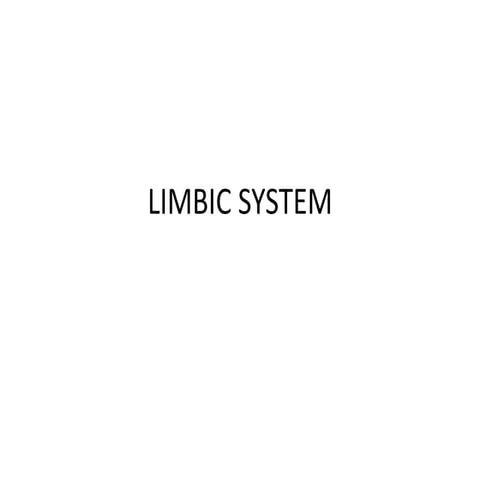 Limbic system