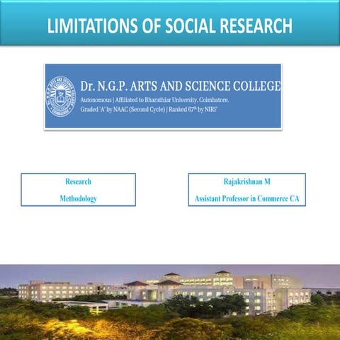 Limitations of social research