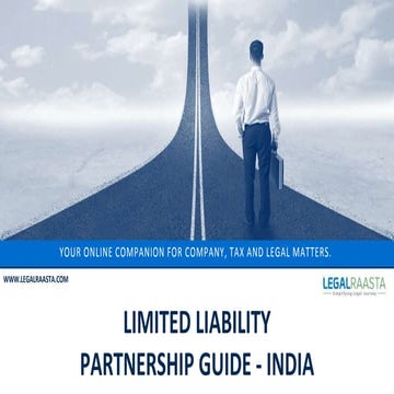 Limited Liability Partnership in India by Legalraasta