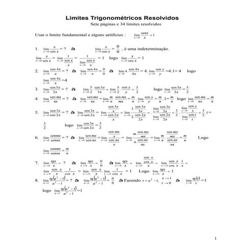 Limites trigonometricos1