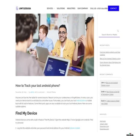 How to Track your lost android phone?