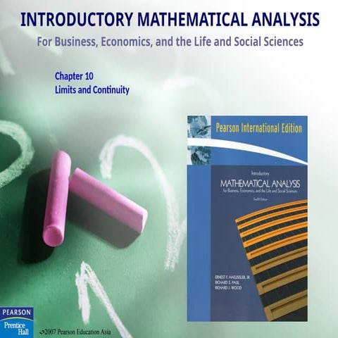 limits and continuityDifferential calculus